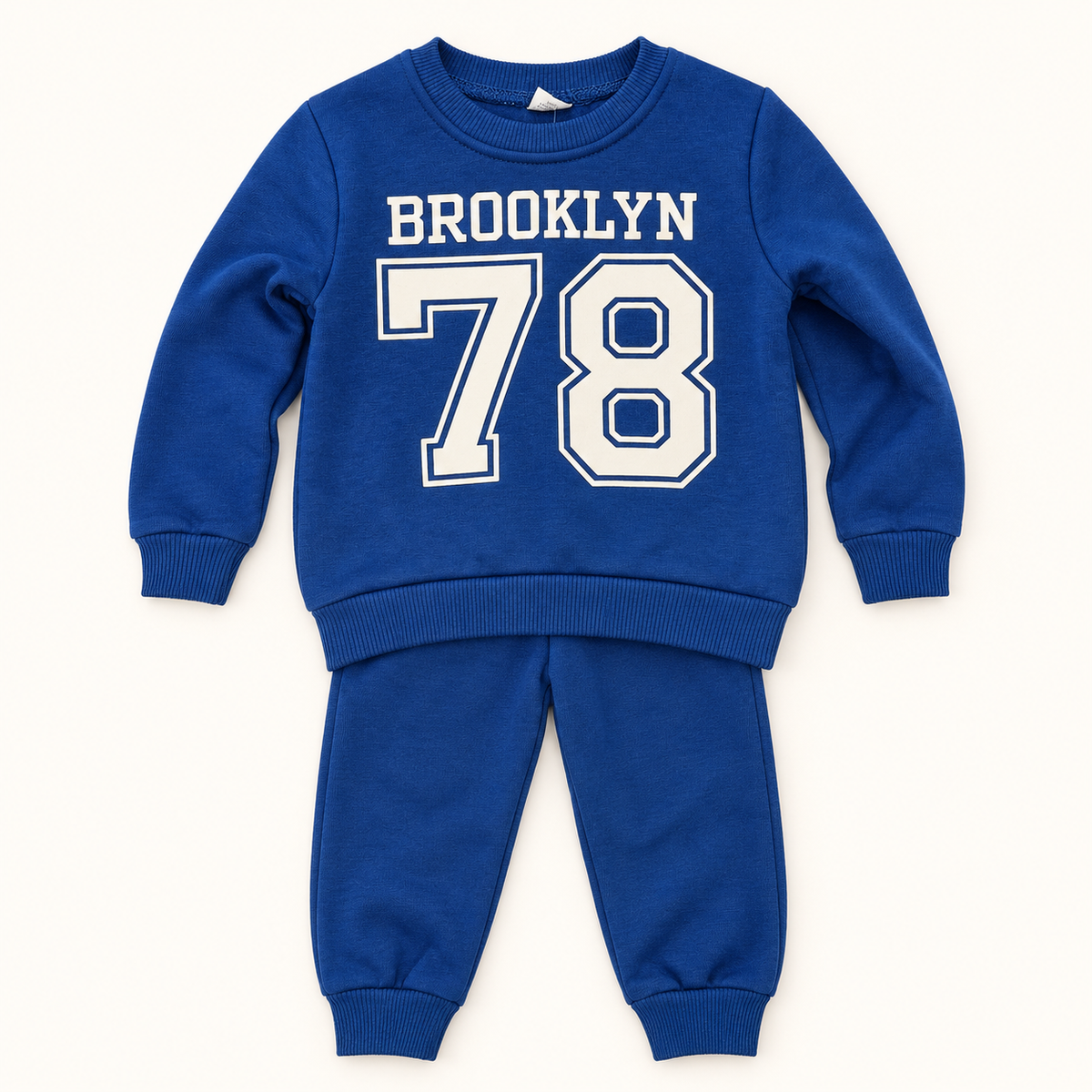 Blue Brooklyn 78 Kids Sweatshirt and Joggers Set