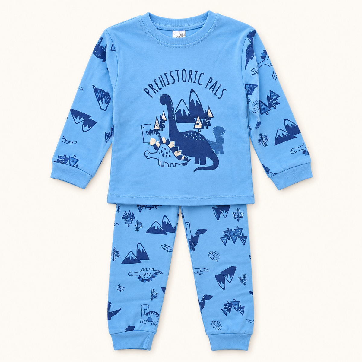 Blue Dinosaur Kids Pyjama Set
