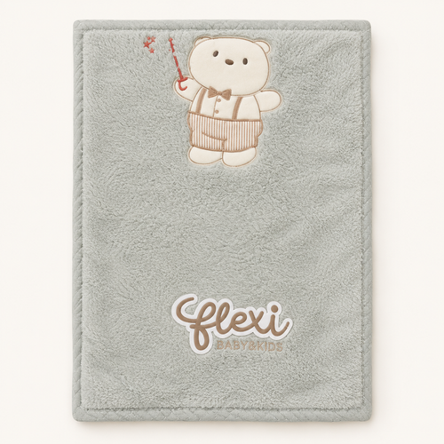 Flexi Teddy Bear Baby Blanket