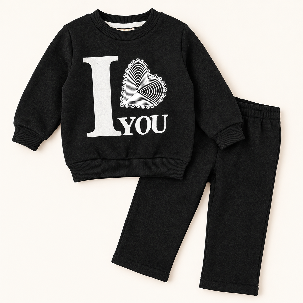 Love You Kids Sweatshirt and Joggers Set