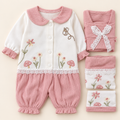 Pink Five-Piece Newborn Gift Set