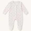 Printed Long-Sleeve Footed Baby Sleepsuit