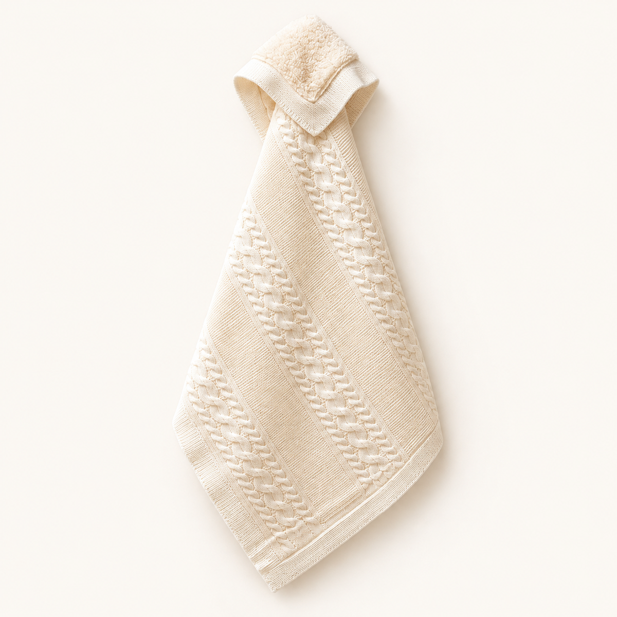 Rosa Baby Hooded Knit Baby Blanket