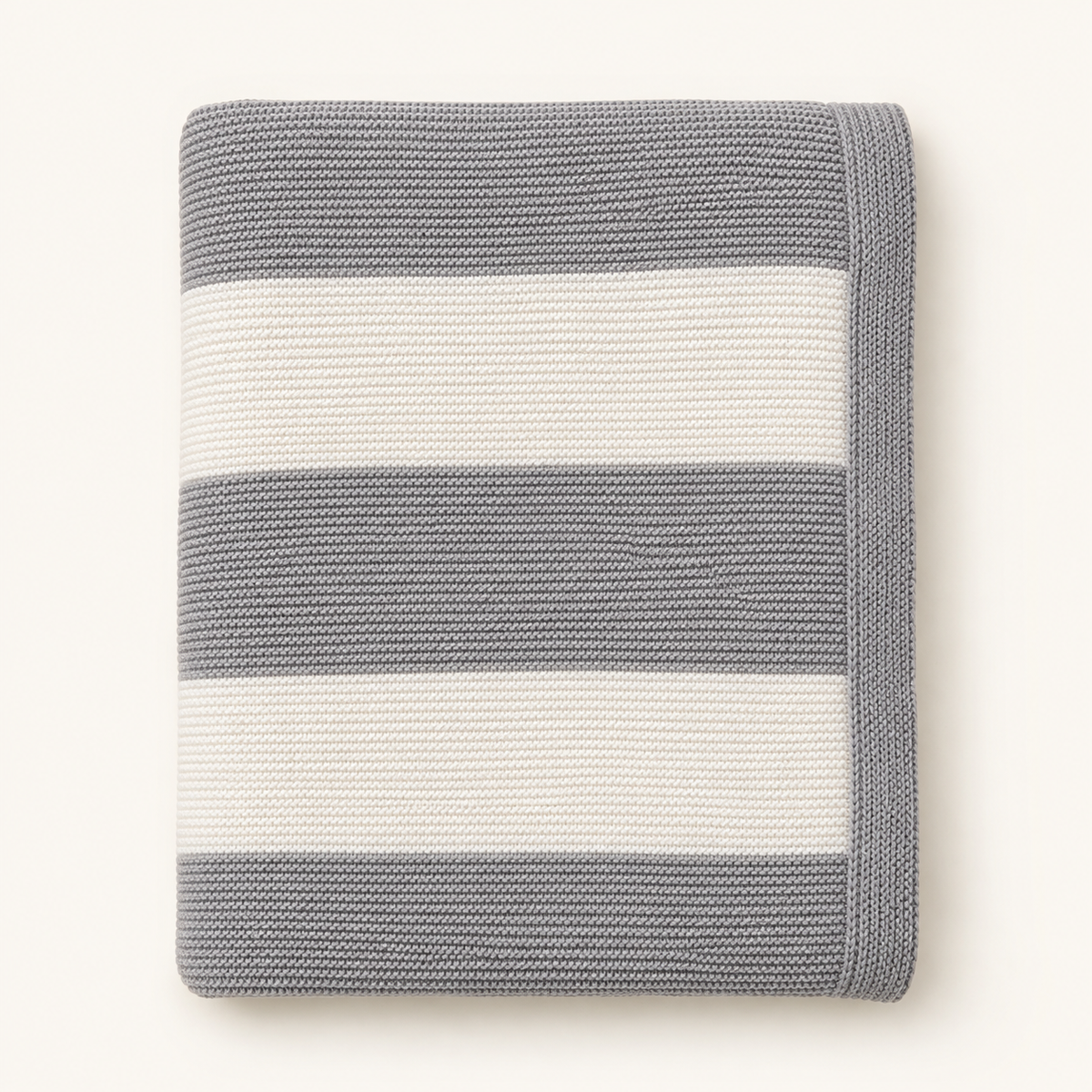 Story Baby Striped Knit Blanket