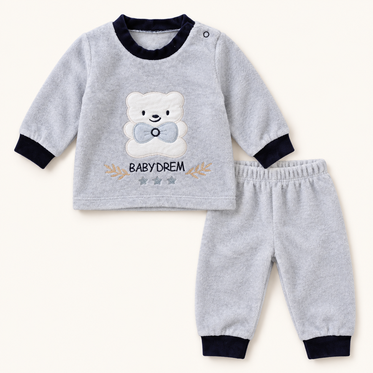 Teddy Bear Baby Top and Trousers Set